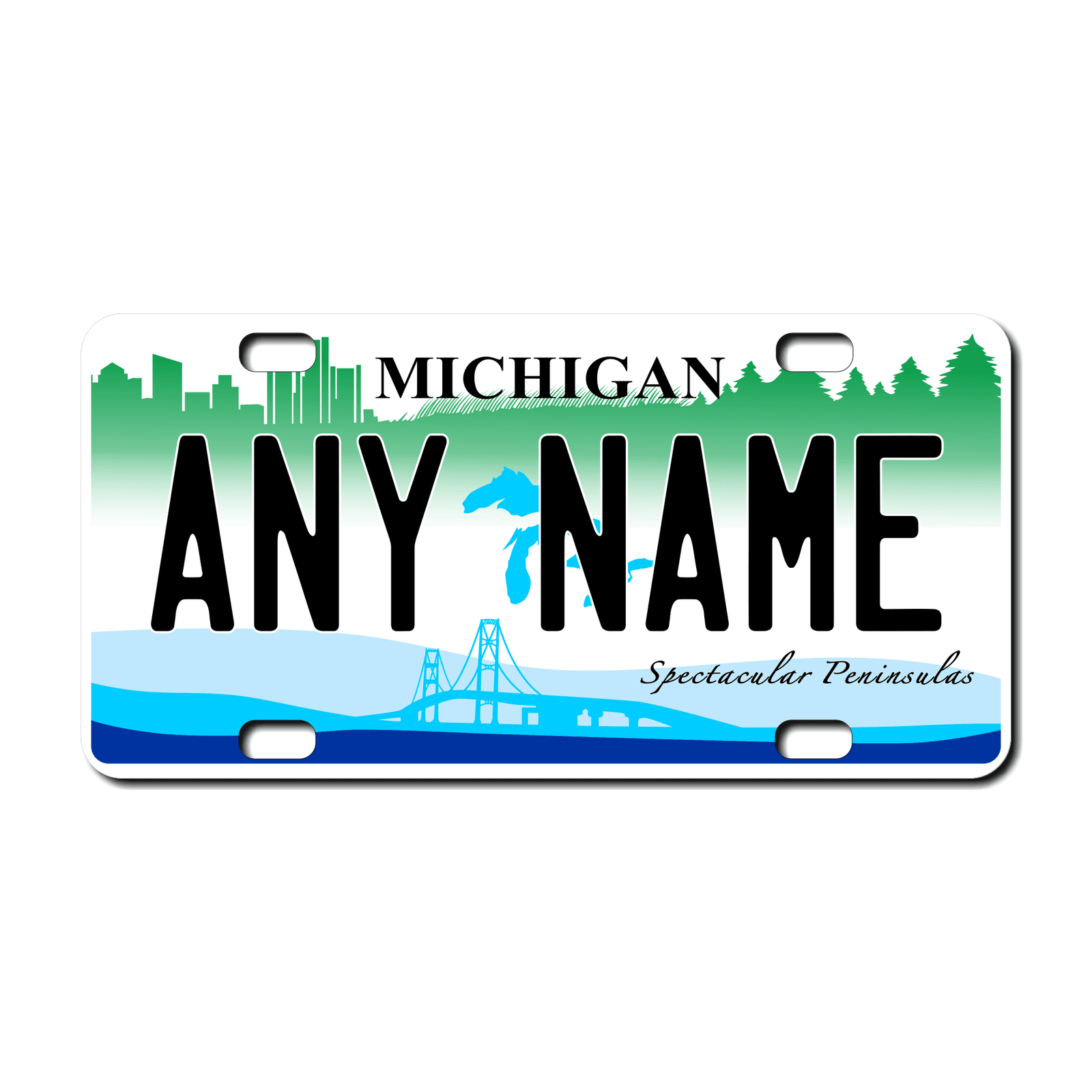 Personalized Michigan 3