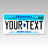 Personalized Minnesota 6" X 12" Aluminum License Plate Version 1