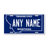 Personalized Montana 6" X 12" Aluminum License Plate Version 2