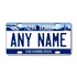 Personalized New York 3" X 6" FRP Plastic License Plate Version 1
