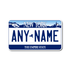 Personalized New York 4" X 7" Aluminum License Plate Version 1