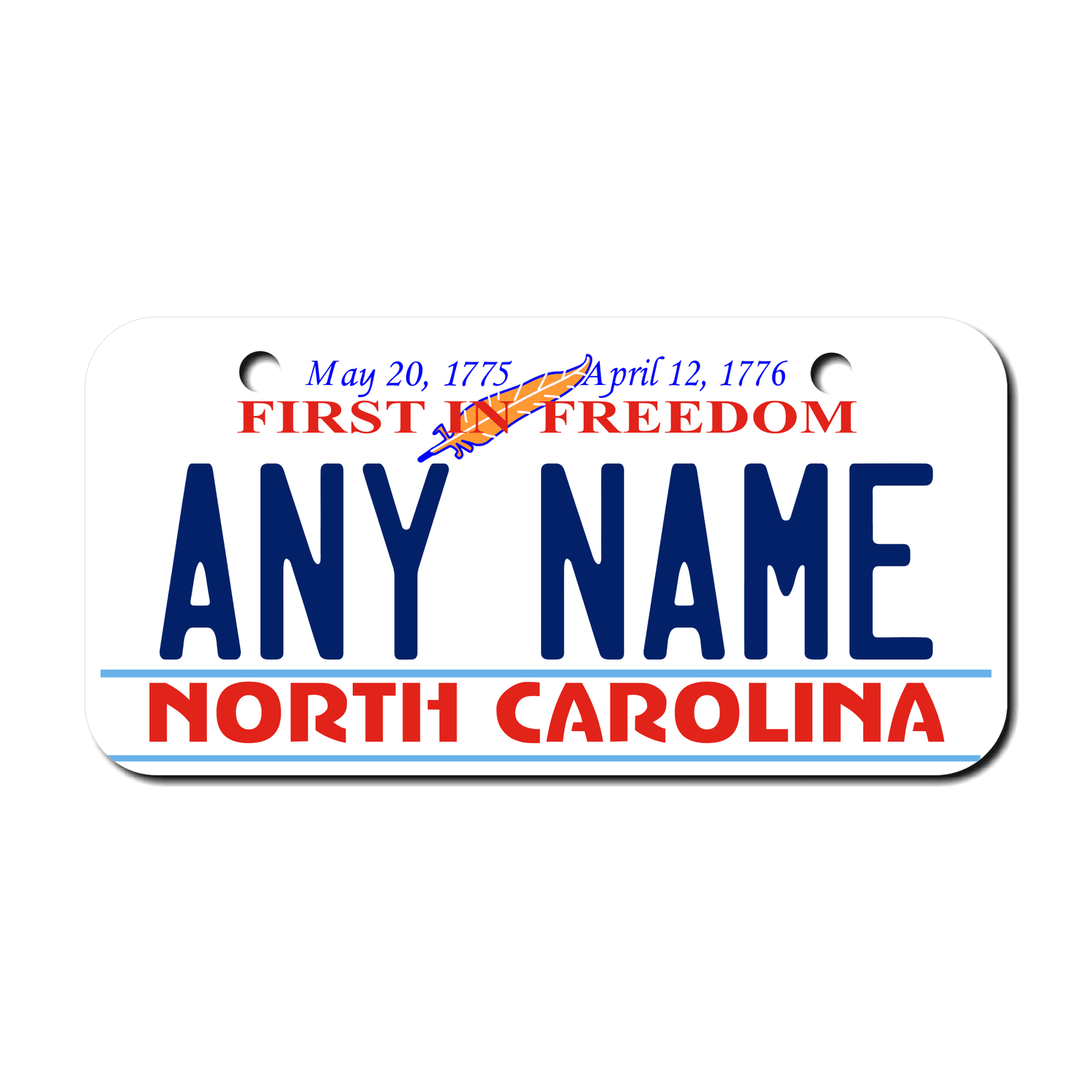 Personalized North Carolina 3