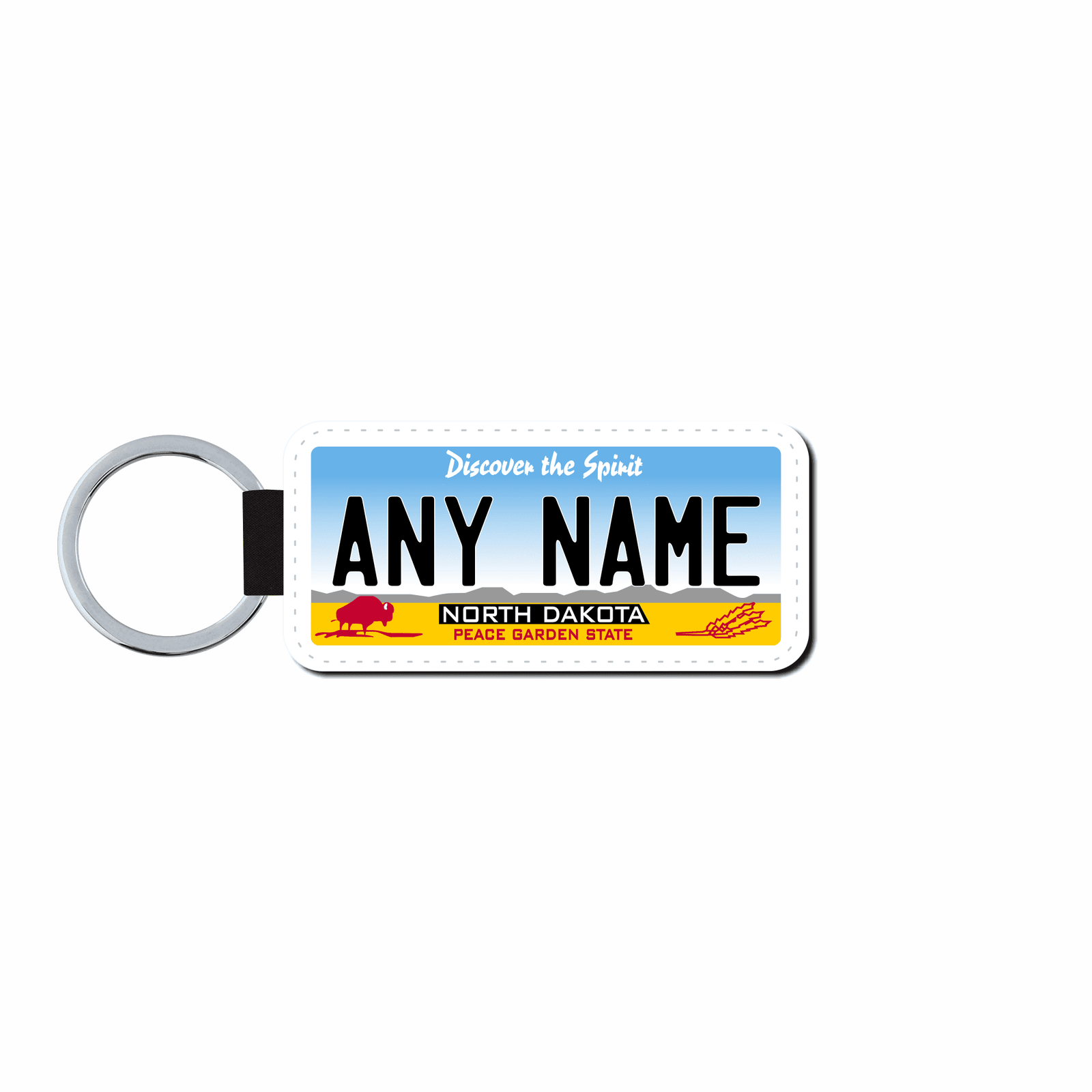 Personalized North Dakota 1.5