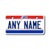 Personalized Ohio 2" X 4" Aluminum License Plate Version 1