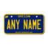 Personalized Oregon 3" X 6" Aluminum License Plate Version 2