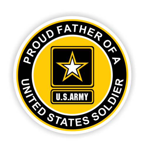 Proud Mother of a United States Soldier Car Magnet