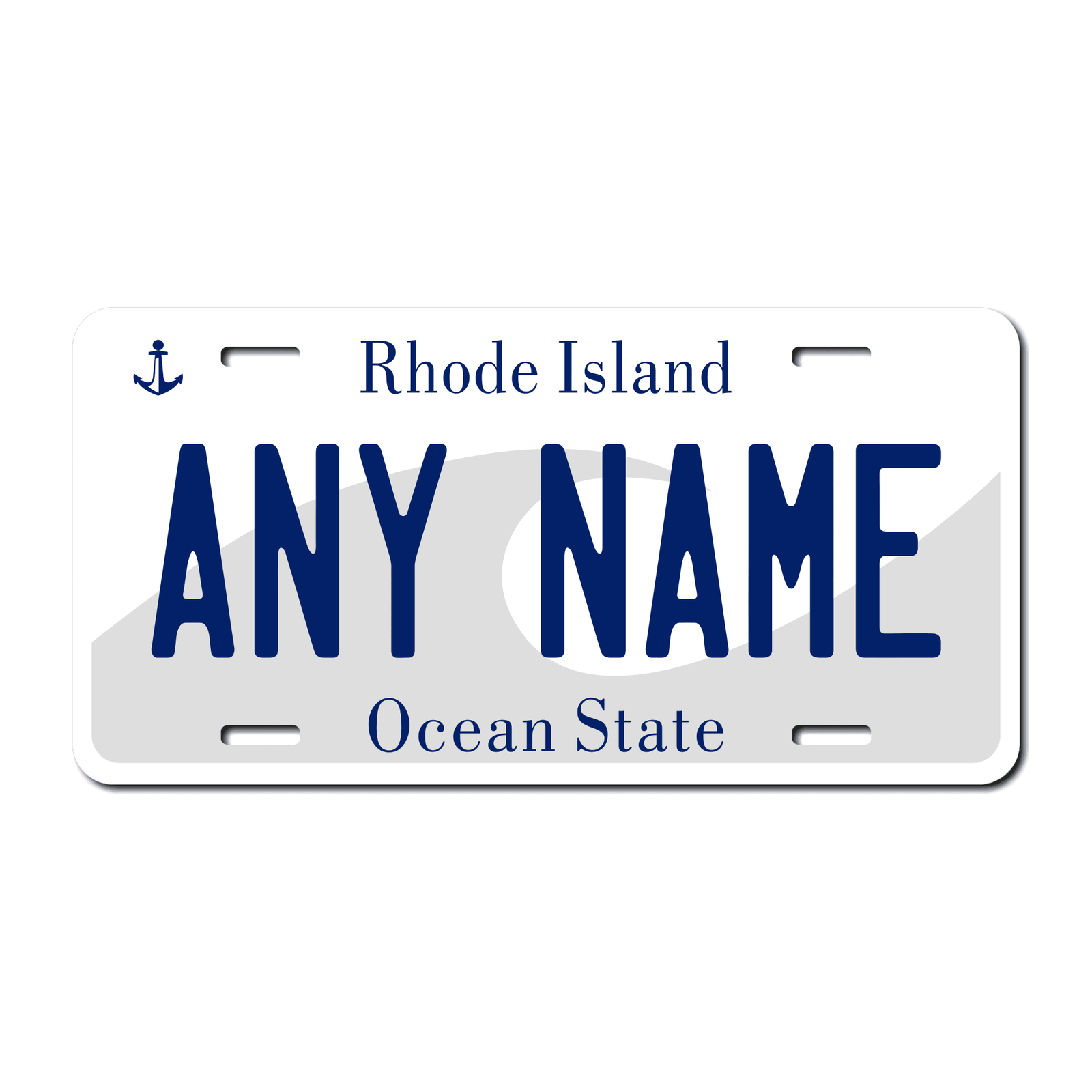 Personalized Rhode Island 6
