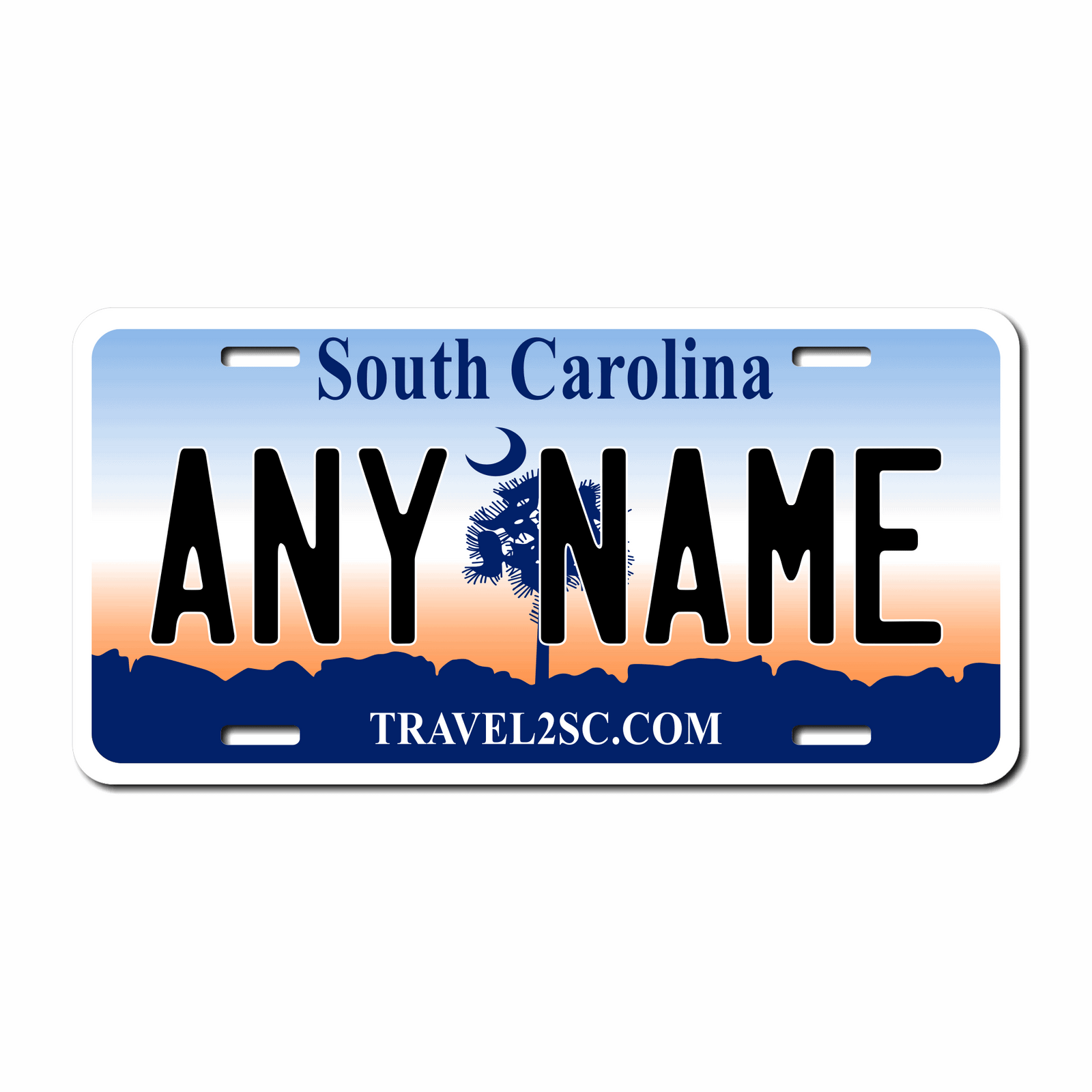Personalized South Carolina 6