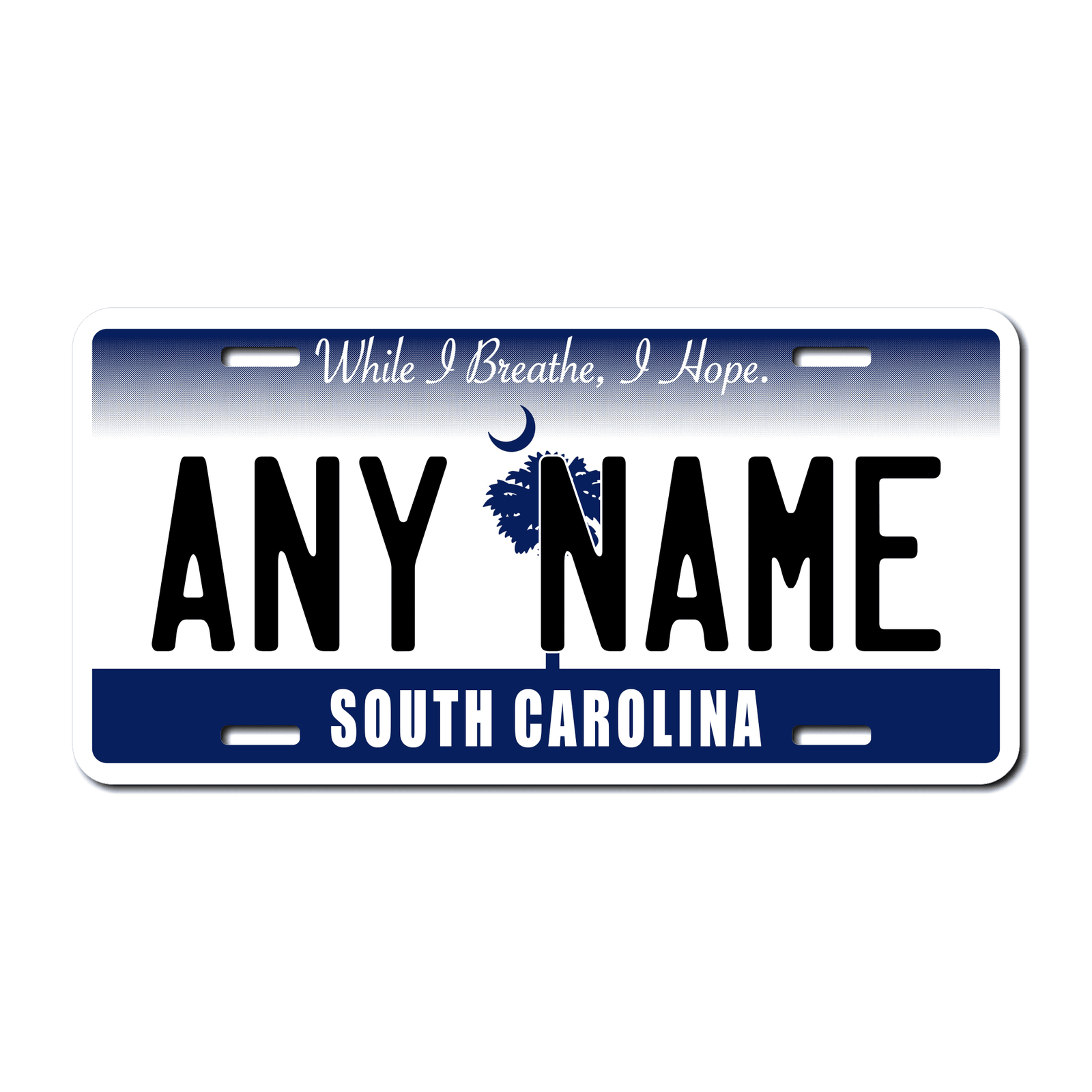 Personalized South Carolina 6