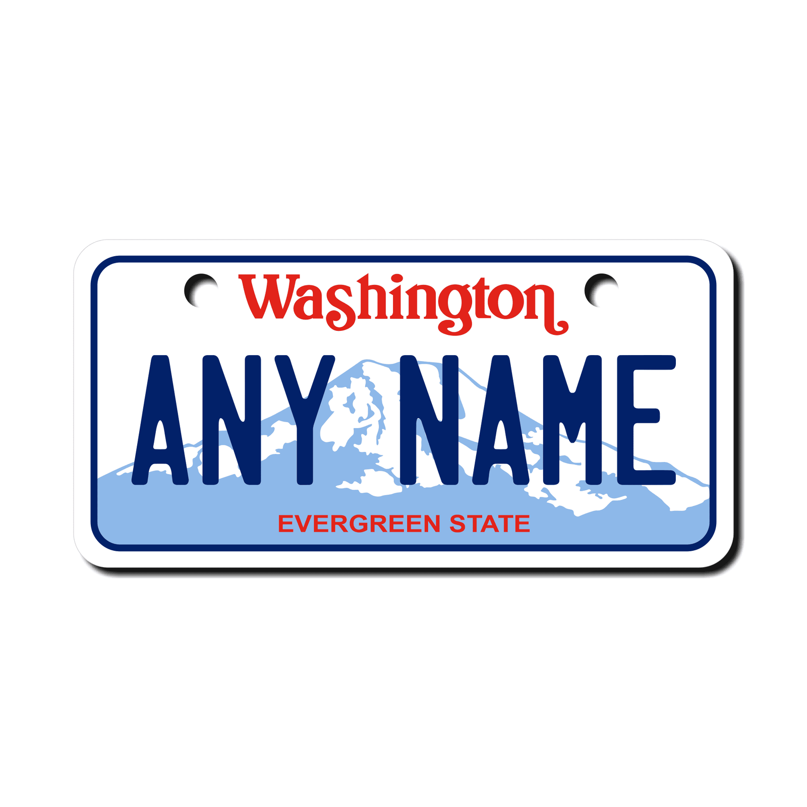Personalized Washington 2