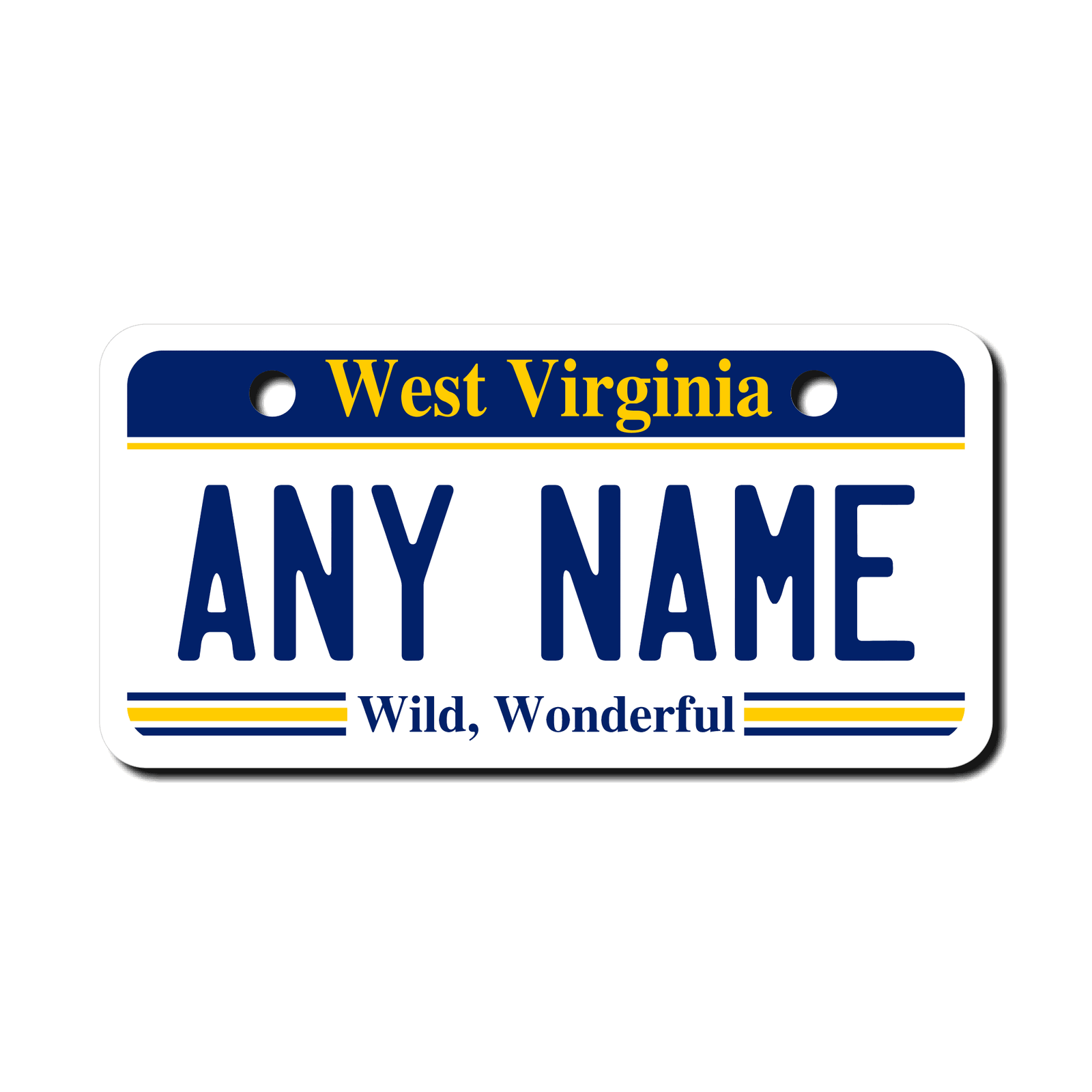 Personalized West Virginia 2