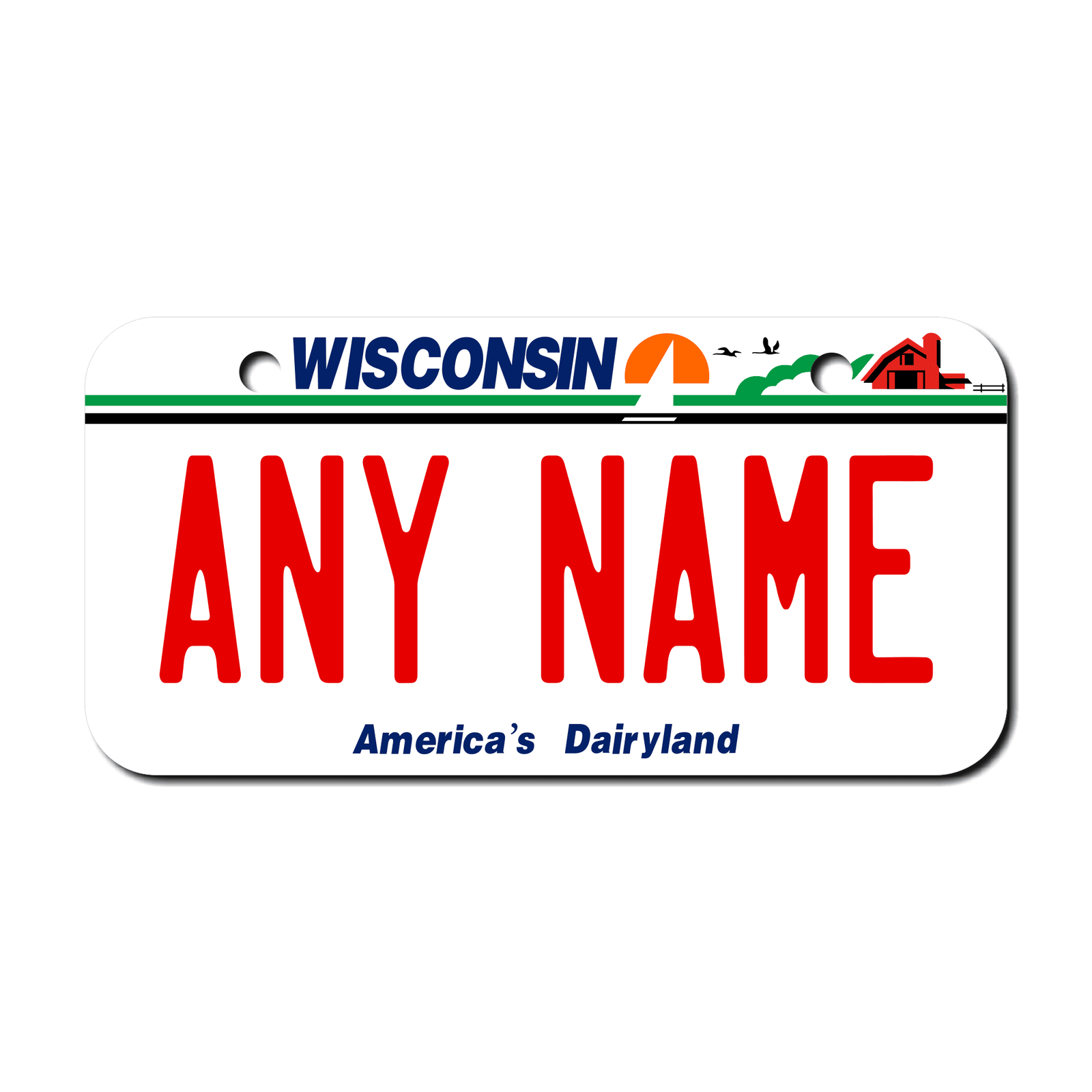 Personalized Wisconsin 3