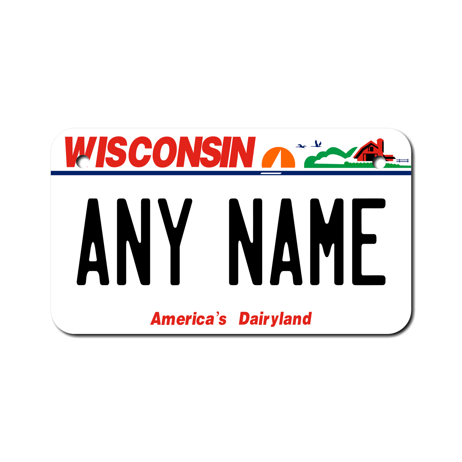 Personalized Wisconsin 4