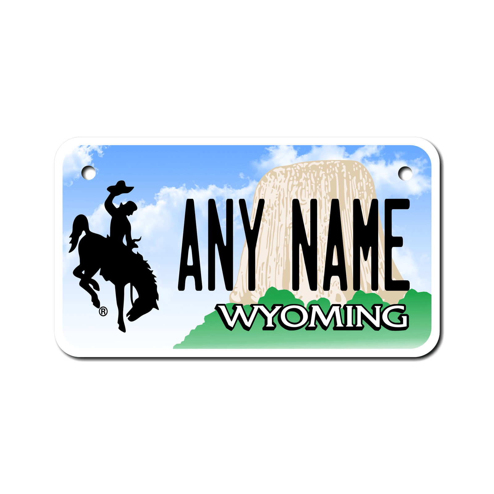 Personalized Wyoming 4
